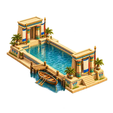 Ancient Egypt: Rowing pool