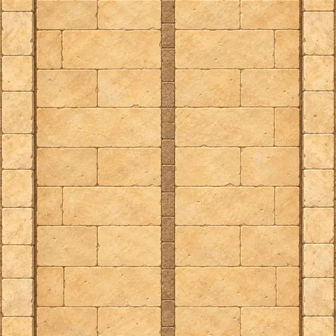 Ancient Egypt: Ground: sandstone road