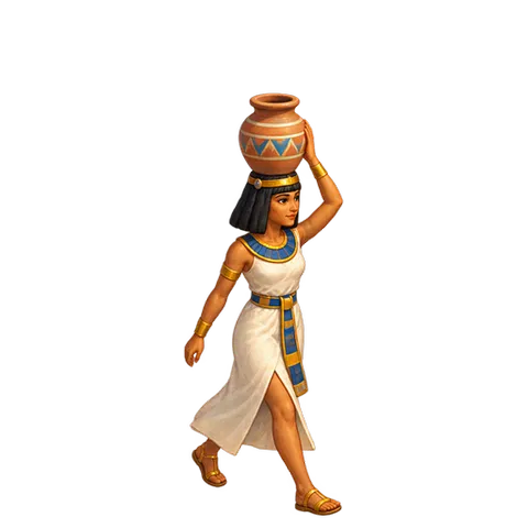 Ancient Egypt: Water carrier