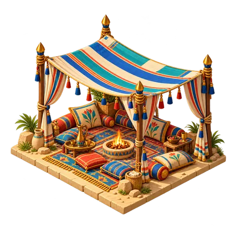 Ancient Egypt: Desert camp