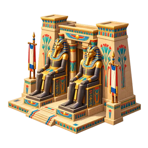 Ancient Egypt: Twin colossi