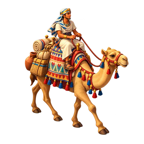 Ancient Egypt: Camel rider