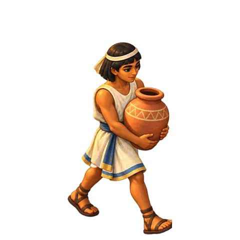 Ancient Egypt: Young builder