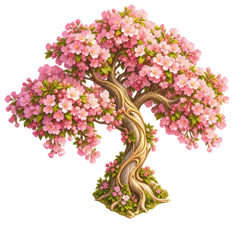 Elven Green World: Blossom tree