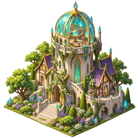 Elven Green World: Domed observatory