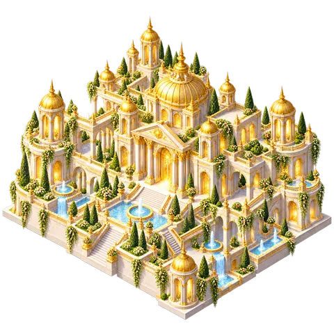 Heavenly City: House of many rooms