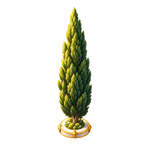 Heavenly City: Cypress tree