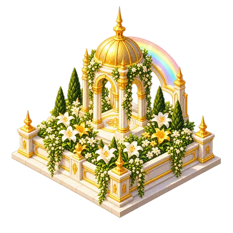 Heavenly City: Lily garden