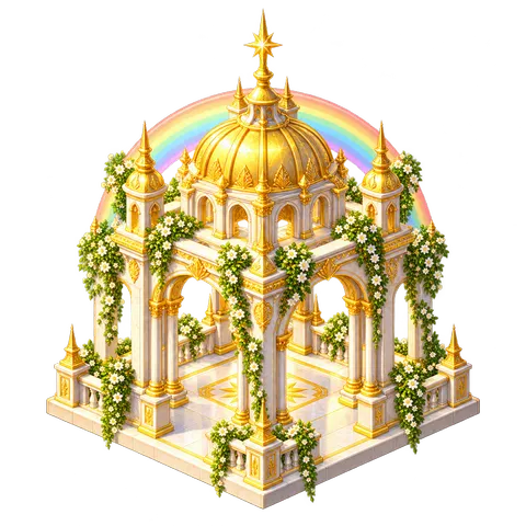 Heavenly City: Rainbow pavilion