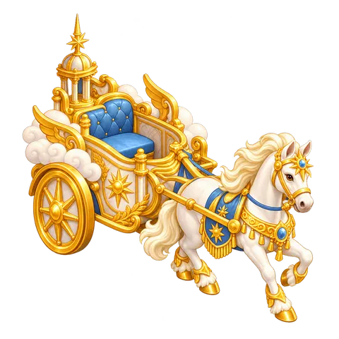 Heavenly City: Golden chariot