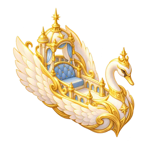 Heavenly City: Swan boat