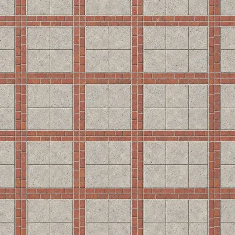 Modern Town: Ground: plaza paving