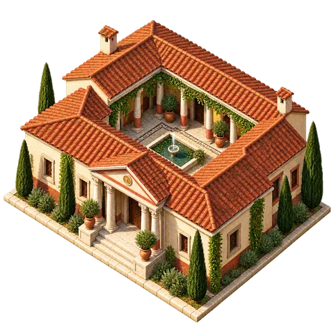 Ancient Rome: Town house (domus)