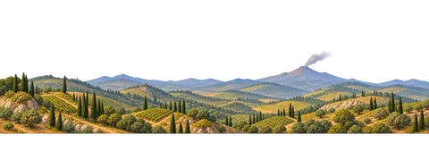 Ancient Rome: Landscape horizon