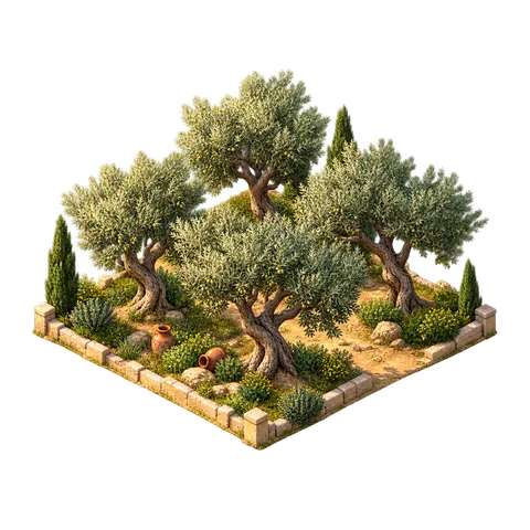 Ancient Rome: Olive grove