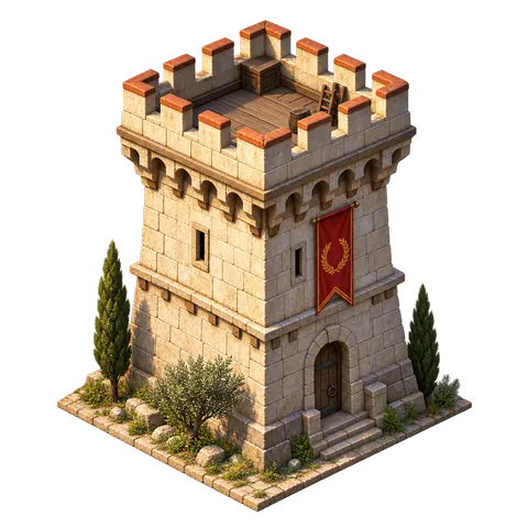 Ancient Rome: City walls and towers