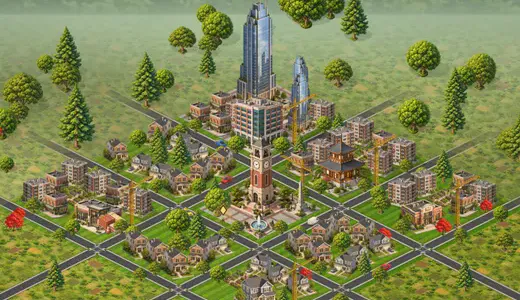 Modern Town in Life RPG