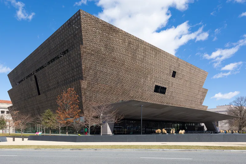 The National Museum of African American History and Culture in Washington, DC.