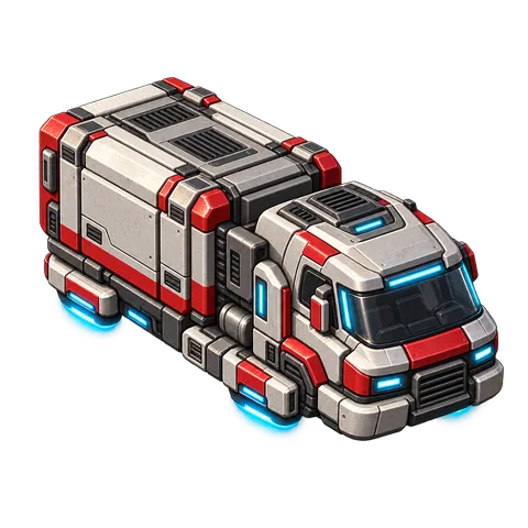 Cargo pod in the Robotic Future city