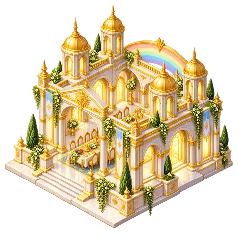 Banquet hall in the Heavenly City city